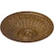 Ekena Millwork Modena Ceiling Medallion (Fits Canopies up to 5 1/4"), 23 1/2"OD x 3 1/2"P, Smokey Topaz Crackle CM23MOSTC - alternate 2